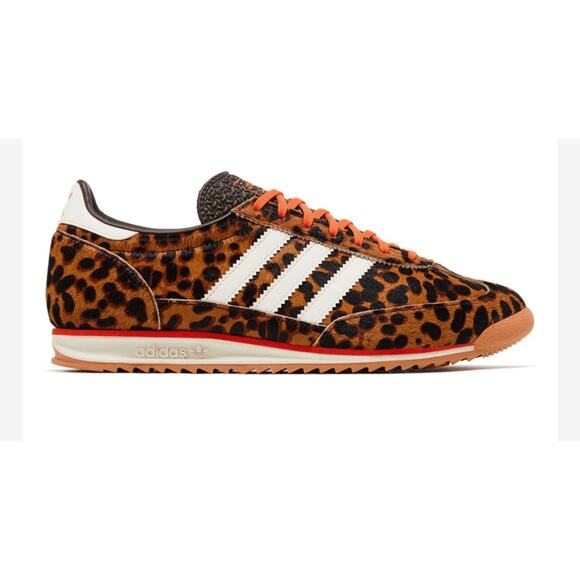 adidas Originals Shoes - NEW ADIDAS ORIGINALS SL 72 OG Women's 6 Leopard Cow Fur
